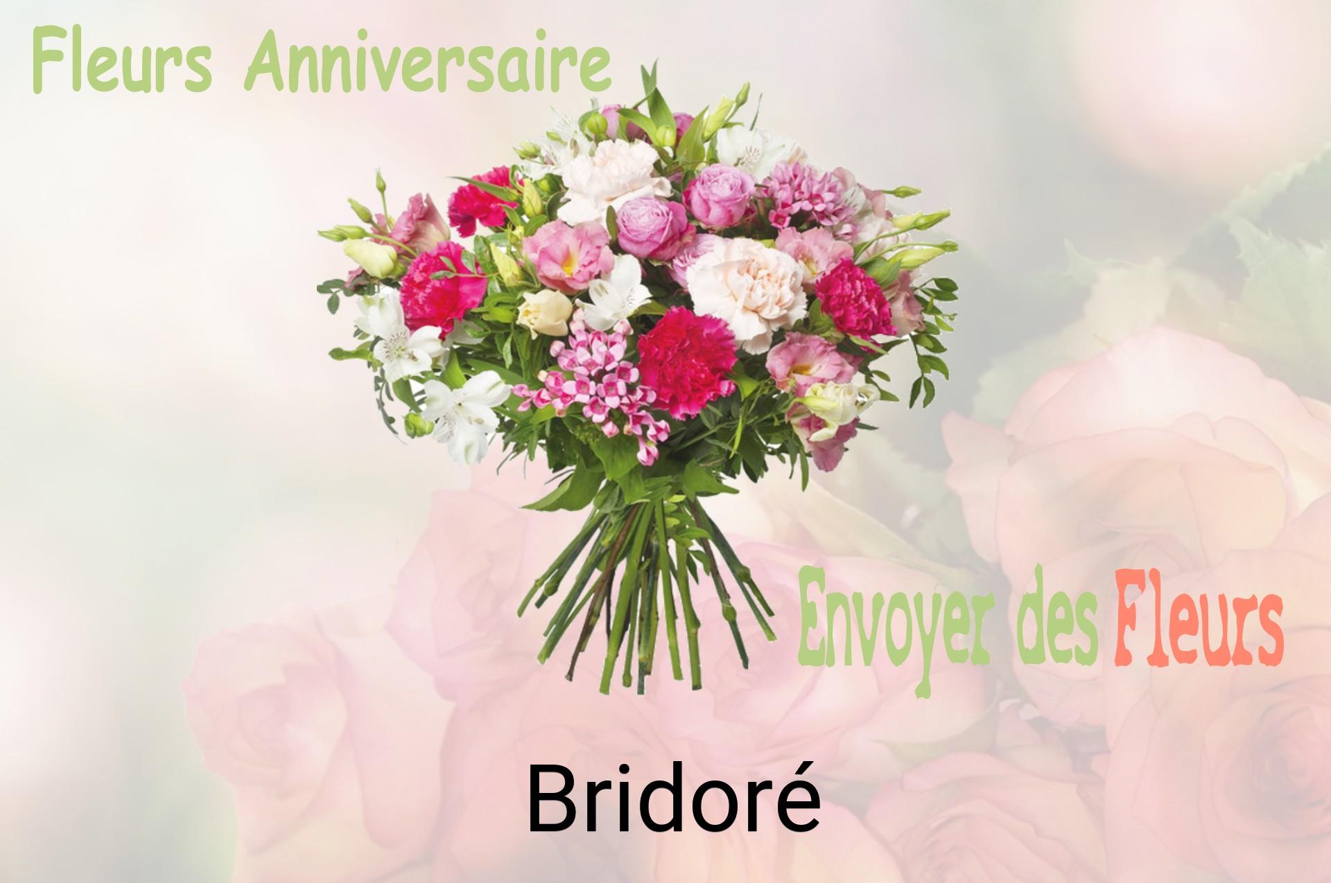 Bouquet de fleurs d’anniversaire livré à Bridoré